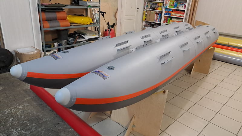 Баллоны для катамарана из ПВХ